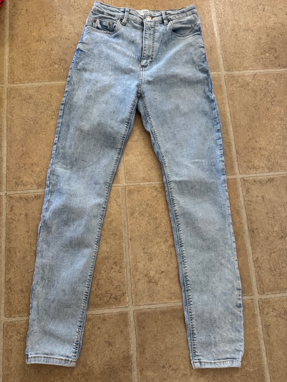 Mango Light Blue Denim Jeans
